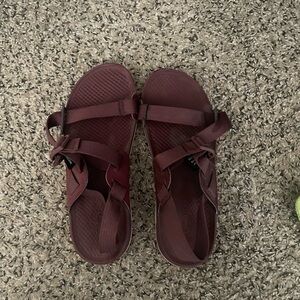 Chaco Women's Dark Maroon Sandals